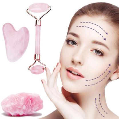 Face Lift Up Wrinkle Gua Sha Stone Scraper